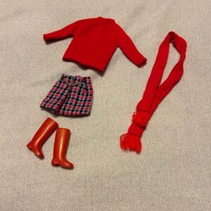 Vintage Barbie 3408 super scarf outfit